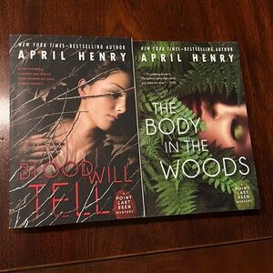 Complete set of Point Last Seen mysteries by April Henry, a Duology